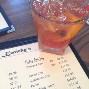 Yummy Old Fashionds and Fish