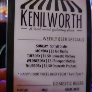 Happy HOUR?  More happy half-a-day! October 2019.