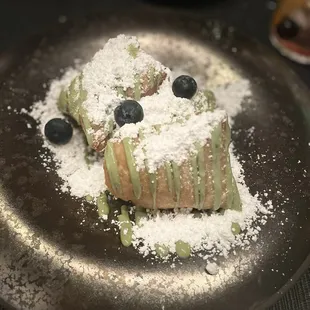 Matcha Pistachio Beignets