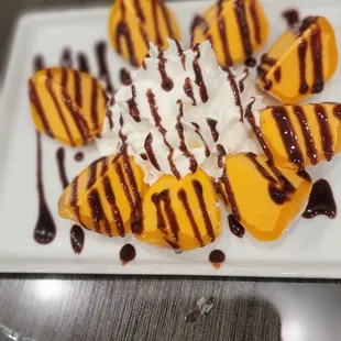 Dessert for birthday mochi ice cream