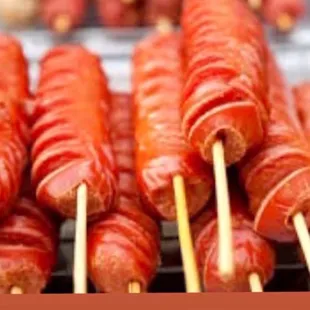 Grilled Hotdogs Sticks