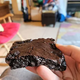 Tahini brown! So soft and fudgy!
