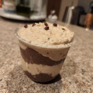 Peanut butter and chocolate overnight oats