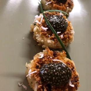 Heart of Palm w/ Nori-Chia Caviar