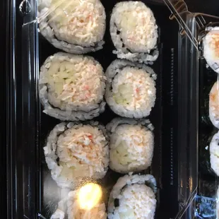 Crab salad roll!!! Sooooo yummy!!