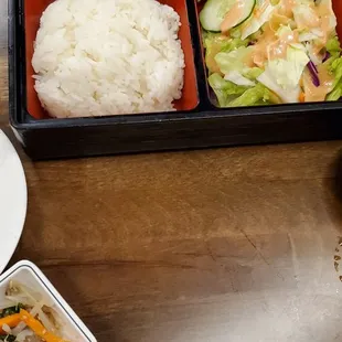 Unagi and Butterfish Misoyaki combination meal