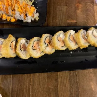 sushi and sashimi, food