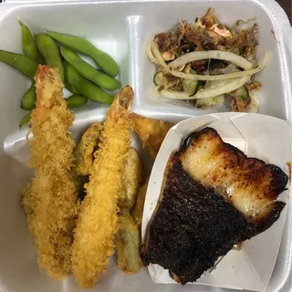 Shrimp & Vegetable Tempura Teishoku