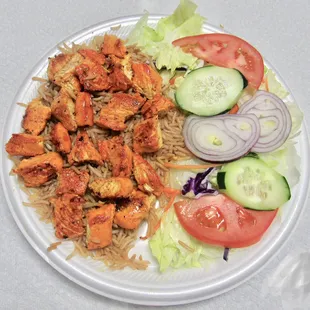 Grilled Chicken over rice