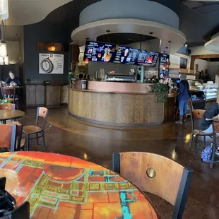 Inside Kennedy coffee lobby