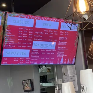 Current menu (1/1/2023)