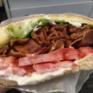 BLT with mayo..so good