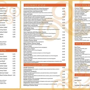 I had a hard time finding their menu online so here is a copy
