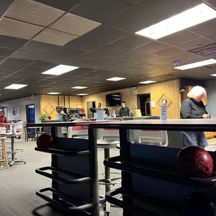 bowling alley