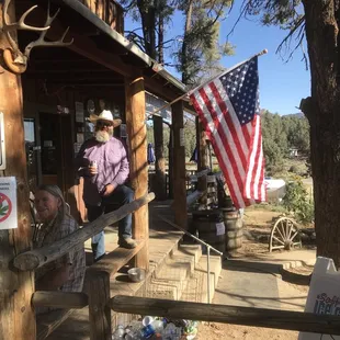 a man in a cowboy hat