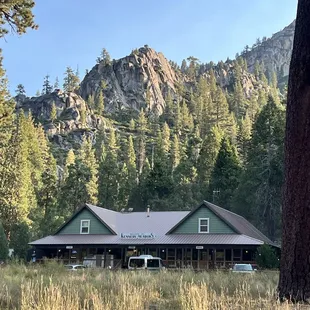 Main building - store &amp; restaurant