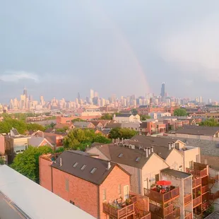 Views on the rooftop