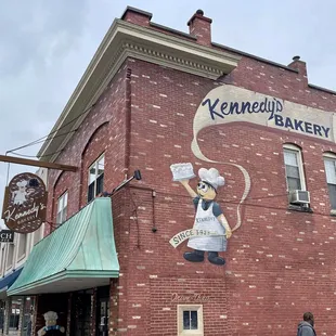 Side View of Kennedys Bakery Cambridge Ohio