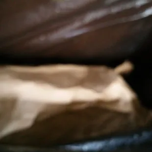 I put it straight in the trash, GROSS