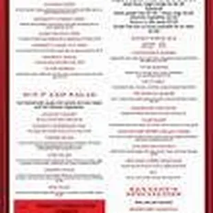 2023 menu