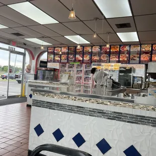 I picked up some pistachio ice cream to take home. $3.25 for a cup.