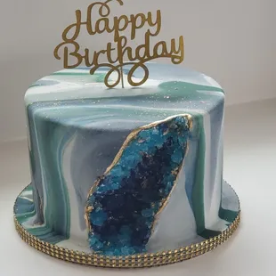 Geode Cake