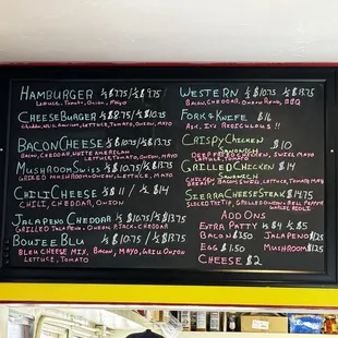 Burger Menu