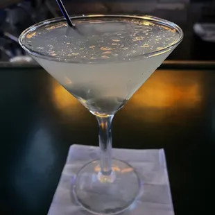 Best Vodka Martini in town, extra dirty
