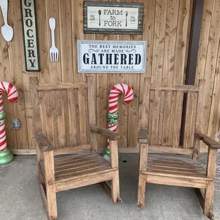 Have a sit and rest a while!