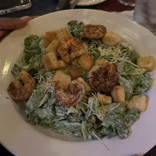 Shrimp Cesar salad