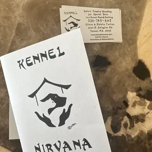 Thank you note from owners.