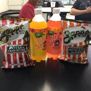 You can't come to New Orleans and have a Big Shot and Zapps