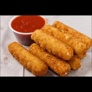 Yummy mozzarella sticks
