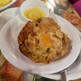 Bread Pudding with Rum Sauce
