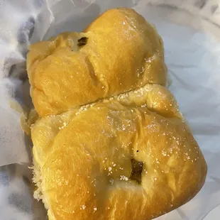 Jalapeño sausage and cheese Kolache
