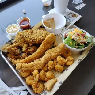 Seafood platter