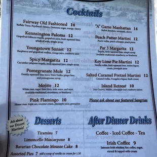 Cocktails