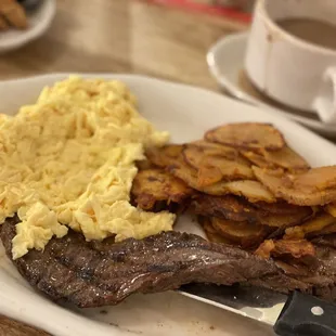 Roumanian Steak &amp; Eggs