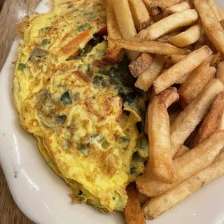 Mixed Vegetable Omelette