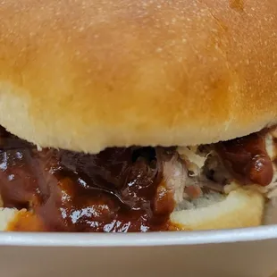 BBQ pork sandwich