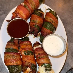 Bacon Wrapped Jalapeos