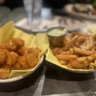 Tots and Truffle Parmesan Fries