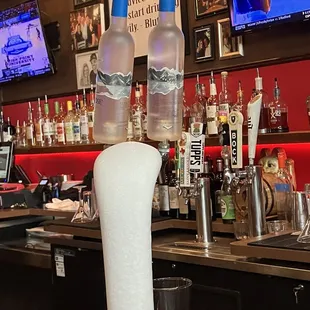 Grey goose on tap! Lol