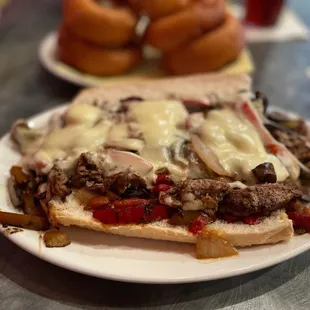 Steak hoagie