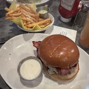 Quac and Bacon Burger