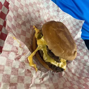 Double Meat Burger! Super good!