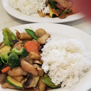 Good fish with vegetables