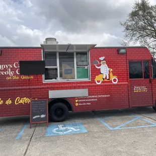 Kenny's truck situated in Lafreniere Park
