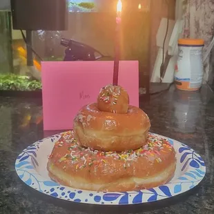 Magical Birthday Donut