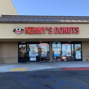 the front of the store